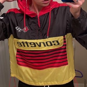 Corvette Cropped Windbreaker